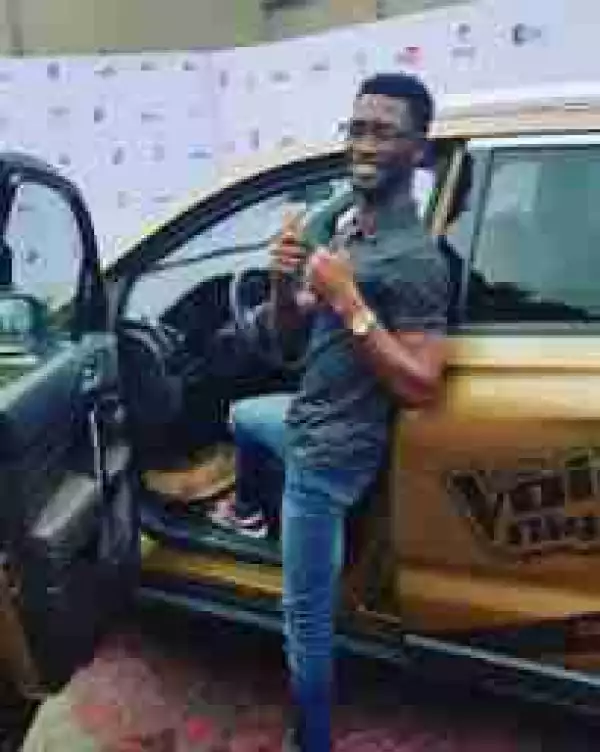 The Voice Nigeria Season 2 Winner, Idyl Shows Off His Brand New SUV